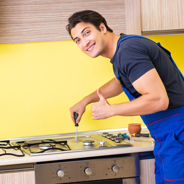 can you provide references from satisfied stove repair customers in Olney